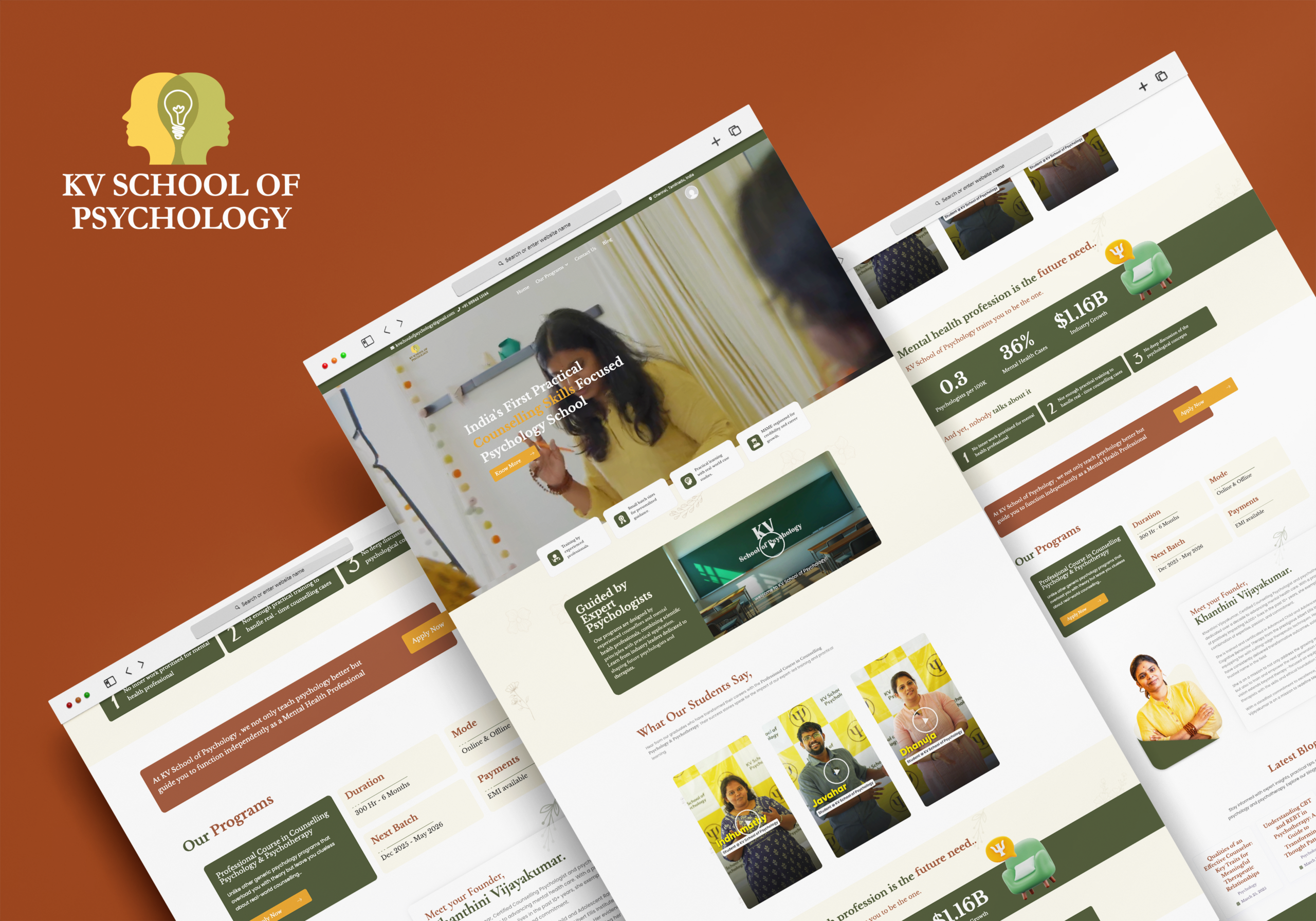 KV School of Psychology — visual 1